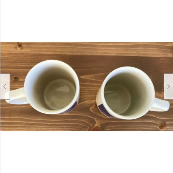 Retro Morton Salt Girl Advertising Coffee Mugs Set of 2 When it Rains it Pours - Picture 5 of 6